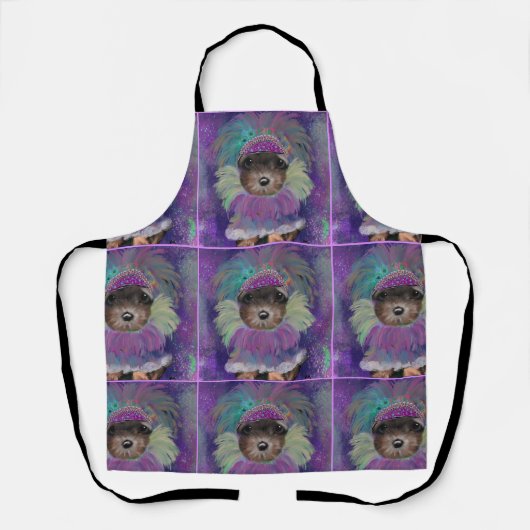 Yorkie Poo Schürze (Vorderseite)