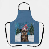 YORKIE POO SCHÜRZE (Vorderseite)