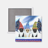 Yorkie Poo Schweden Magnet (Vorderseite/Rückseite)