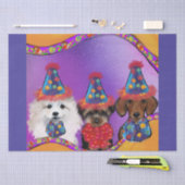 Yorkie Poo Seidenpapier (Handwerk)