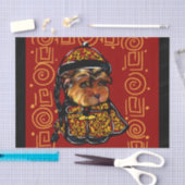 Yorkie Poo Seidenpapier (Handwerk)