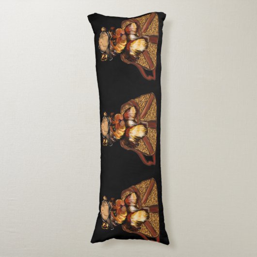 YORKIE POO SEITENSCHLÄFERKISSEN (Vorderseite Vertikal)