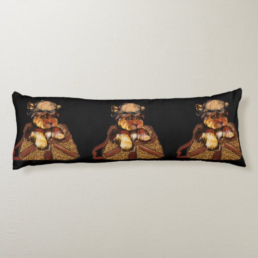 YORKIE POO SEITENSCHLÄFERKISSEN (Rückseite)