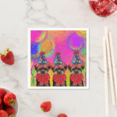 Yorkie Poo Serviette (Beispiel)