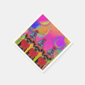 Yorkie Poo Serviette (Ecke)