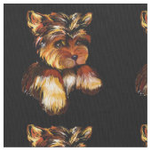 YORKIE POO STOFF (Nahaufnahme)