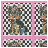 YORKIE POO STOFF (Nahaufnahme)