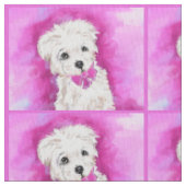 Yorkie Poo Stoff (Nahaufnahme)
