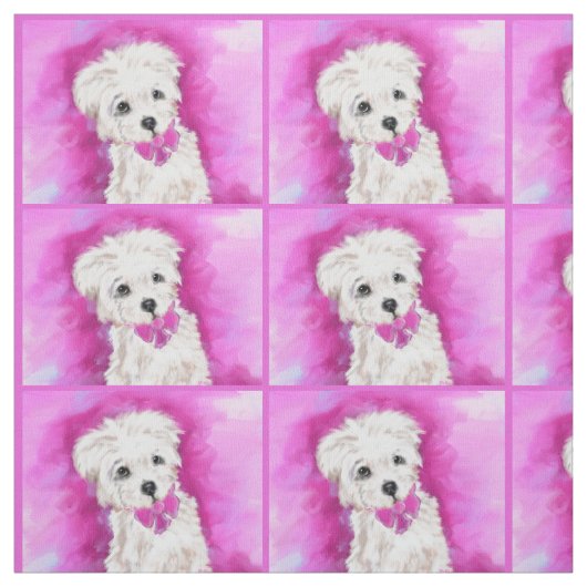 Yorkie Poo Stoff (Muster)
