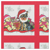 YORKIE POO STOFF (Nahaufnahme)