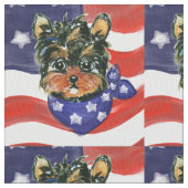 Yorkie Poo Stoff (Nahaufnahme)
