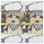 Yorkie Poo Stoff (Nahaufnahme)