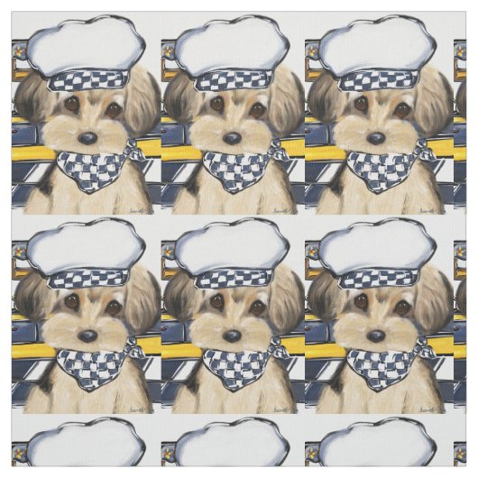 Yorkie Poo Stoff (Muster)