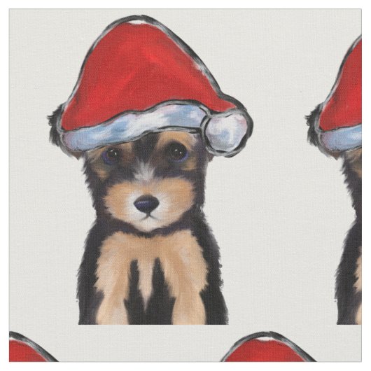 Yorkie Poo Stoff (Nahaufnahme)
