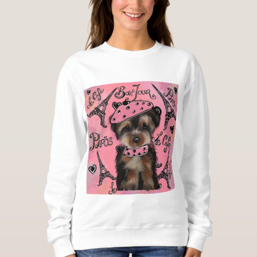 YORKIE POO SWEATSHIRT (Vorderseite)