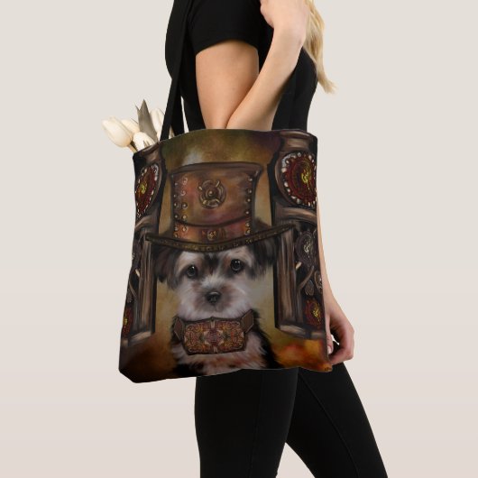Yorkie Poo Tasche (Von Nahem)