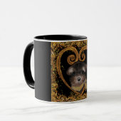 Yorkie Poo Tasse (Vorderseite Links)