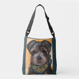 YORKIE POO TRAGETASCHEN MIT LANGEN TRÄGERN
