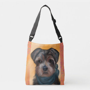 YORKIE POO TRAGETASCHEN MIT LANGEN TRÄGERN