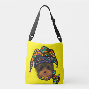YORKIE POO TRAGETASCHEN MIT LANGEN TRÄGERN