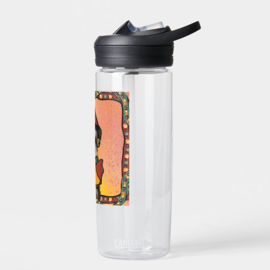 Yorkie Poo Trinkflasche (Links)