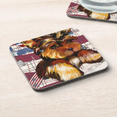 YORKIE POO UNTERSETZER (Linke Seite)