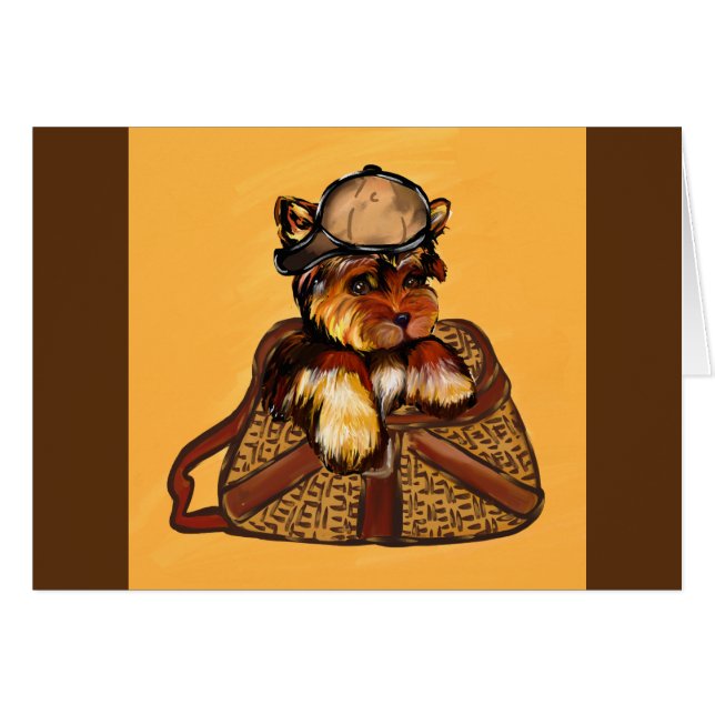 Yorkie Poo - Vatertag (Vorderseite (Horizontal))