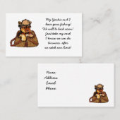 YORKIE POO VISITENKARTE (Vorne/Hinten)