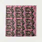 YORKIE POO WANDTEPPICH (Vorderseite (Horizontal))