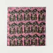 YORKIE POO WANDTEPPICH (Vorderseite)