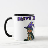 Yorkie Poo Witch Tasse (Links)