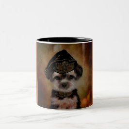 Yorkie Poo Zweifarbige Tasse