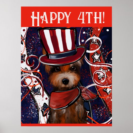 YORKIE POSTER (Vorne)