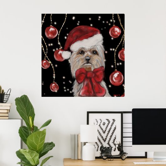 Yorkie Poster (Heimbüro)