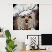 Yorkie Poster (Heimbüro)
