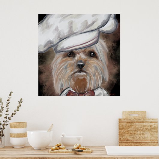 Yorkie Poster (Küche)