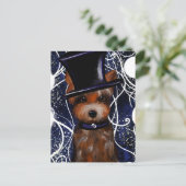 YORKIE POSTKARTE (Stehend Vorderseite)