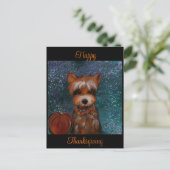 YORKIE POSTKARTE (Stehend Vorderseite)