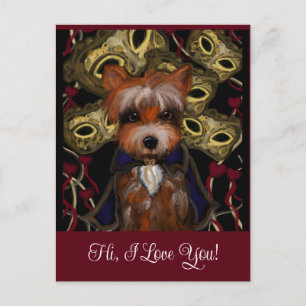 Yorkie postkarte