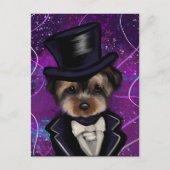 YORKIE POSTKARTE (Vorderseite)