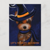 YORKIE POSTKARTE (Vorderseite)