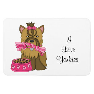 Yorkie Prämien-Magnet Magnet