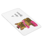 Yorkie Premium Magnet (Rechte Seite)