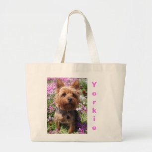 Yorkie Puppy Dog Lover Niedlich Yorkshire Terrier Jumbo Stoffbeutel