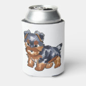 Yorkie Puppy Dosenkühler (Kanne Rückseite)