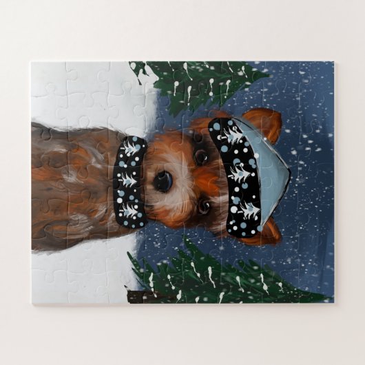 Yorkie Puzzle (Horizontal)