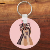 Yorkie Schlüsselanhänger (Vorderseite)