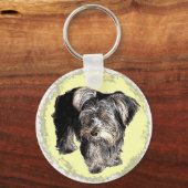 Yorkie Schlüsselanhänger (Vorderseite)