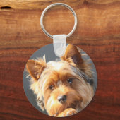 Yorkie Schlüsselanhänger (Vorderseite)