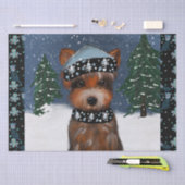 Yorkie Seidenpapier (Handwerk)